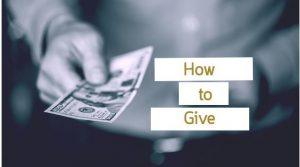 How to Give
